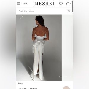 Meshki Meredith Bow Dress